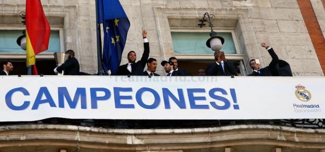 Madrid recibi a los campeones