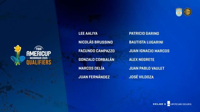 Argentina por la clasificacin a la AmeriCUP