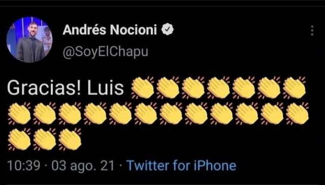 Cario y respeto para el capitn