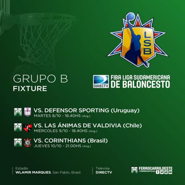 Ferro arranca su camino Sudamericano